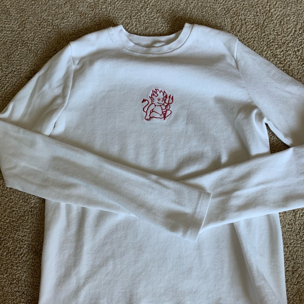 💋White Long Sleeve John Galt